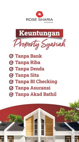 Rumah Syariah 3 Kamar Tidur