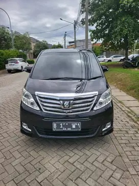 Toyota alphard g 2013 hitam black premium sound alphard 2012/2014 G at