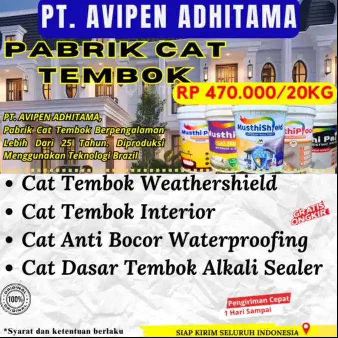 Cat Dasar Tembok Alkali Sealer 20 Kg Tangerang