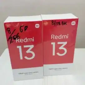 Xiaomi redmi 13 8/256 danrom128gb resmi