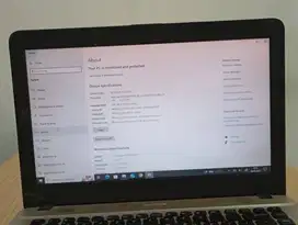 Asus X441B A4 - 9125 Setara I3, HDD 1TB, RAM 8 GB