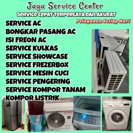 Service AC Kulkas Frezer Servis Mesin Cuci Bongkar AC Pasang AC Candi