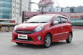 Low KM TDP 5,JT Toyota Agya 1.0 G TRD Sportivo Bensin-AT Merah 2016