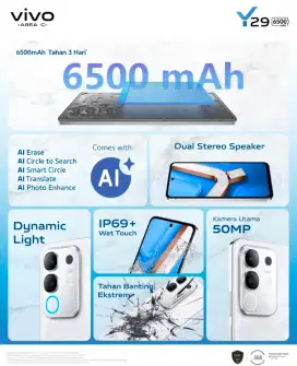 VIVO Y29 8/256GB NEW SEGEL GARANSI RESMI