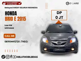 [DP:0JT] BRIO E 2015 LOW KM ISTIMEWA TIPE TERTINGGI