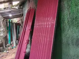 Folding gate rolling door