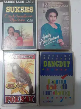 Kaset Pita paket 20rb