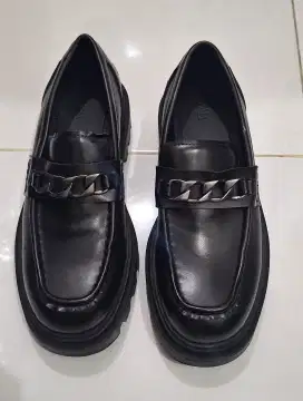 Jual Sepatu Zara Mokasin Kulit Sadel New Size 42