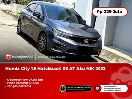 [ LOW KM ] Honda City 1.5 Hatchback HB RS AT Abu 2022/2023