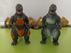 Mainan Godzilla ada 2 tema