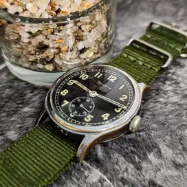 Helvetia DH military WW2 1940 no oris hamilton omega tag heuer tudor