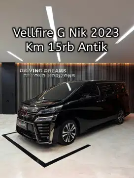 Toyota Vellfire 2.5 G TSS ATPM 2023 Hitam Pilot Seat