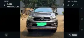 FORTUNER 4x2 2010 DIESEL A/T.