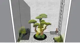 Dekorasi taman bergaransi