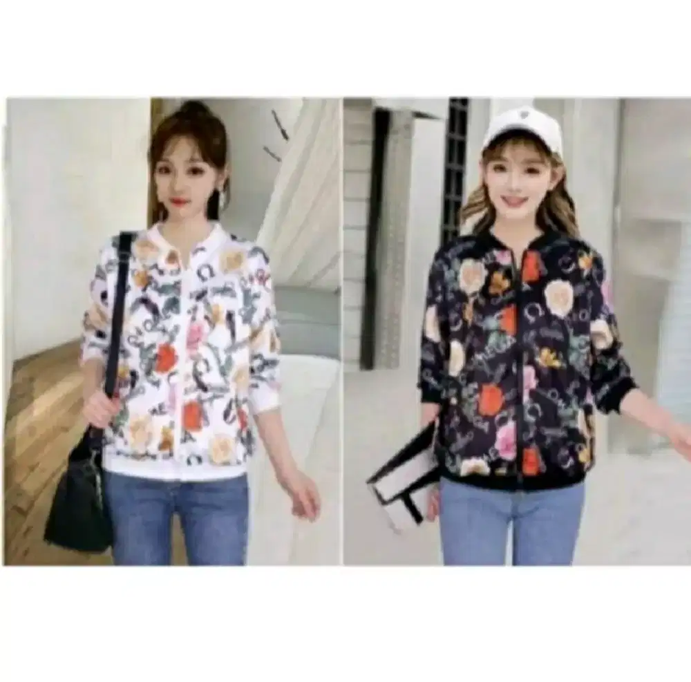 Jaket scuba printing import