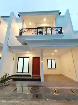 Promo rumah baru dalam cluster siap huni di area bintaro free biaya²