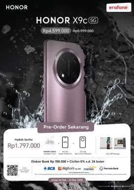 Honor X9c 5G terbaru