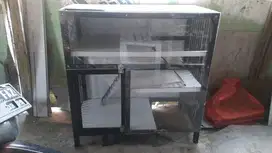 KANDANG KUCING ALUMUNIUM