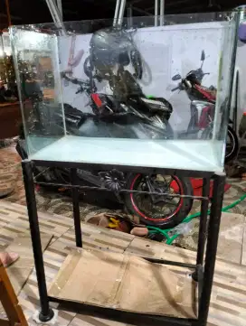 Aquarium kaca bending