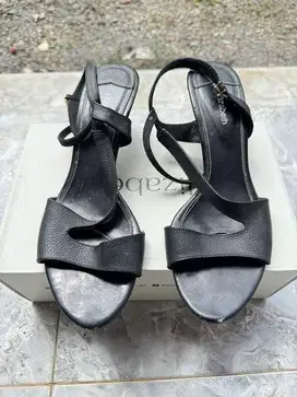 Sepatu Heels Elizabeth Hitam Original