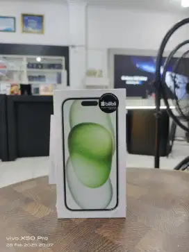 IPHONE 15 RAM 128GB NEW SEGEL BERGARANSI RESMI