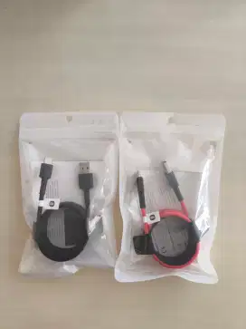 Kabel Charge Mi Type-C Braided 1m