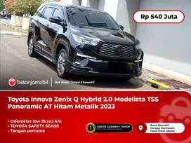 [LOW KM] Toyota Innova Zenix Q Hybrid 2.0 Modelista TSS AT Hitam 2023