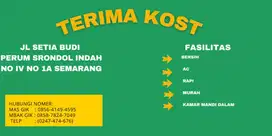 TERIMA KOST HUNIAN NYAMAN