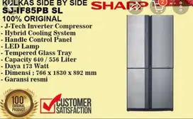 Kulkas 4 pintu sharp 15jt