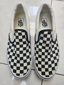 Vans Slip On Checkerboard Black White Original