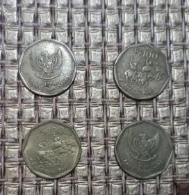Jual koin Rp100 thn 1996-1998