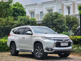 KM.85.RB ASLI| PAJERO DAKAR 2.4 AT 2017 PUTIH PIANO BLACK SUPER SEGER!