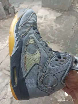 Nike retro 5 x offwhite size 40/25