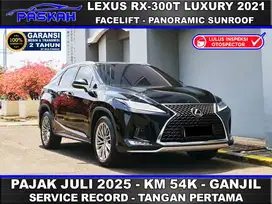 PAJAK=JULI GanjiL Bunga=4.5% Km=54k Lexus RX300 LUXURY 2021 facelift