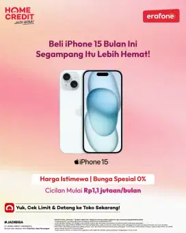 Segampang itu beli iphone 15 tanpa nunggu gajian