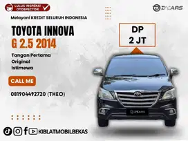 [DP:2JT] INNOVA 2.5 G 2014 AT TANGAN 1 ORIGINAL