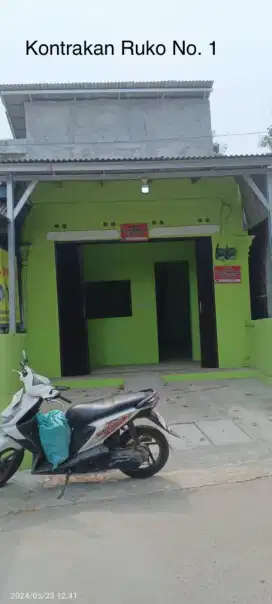 Disewakan Ruko Strategis Perbatasan Permata Pamulang - Pondok Miri