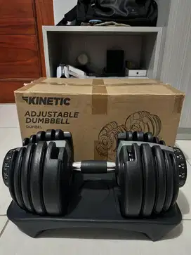 Kinetic Adjustable Dumbbell Dumbel Like New