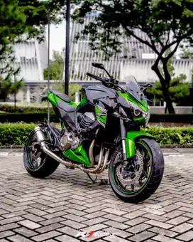 (Full Paper) Kawasaki Z800 Nik 2014 Warna Hijau KM 16rban