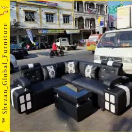 JUAL SOFA SUDUT FULL SET LENGKAP DENGAN MEJA HARGA SUPER MURAH !