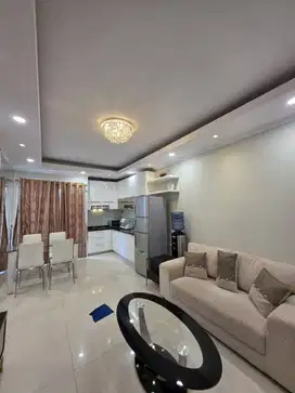 Disewakan Apartemen Mediterania Garden 2, 2BR Furnish Luas 70,5m2