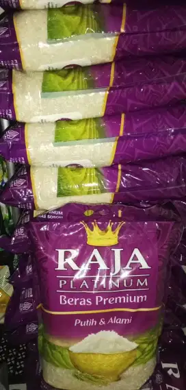 beras raja platinum isi 5kg