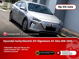 [LOW KM] Hyundai Ioniq Electric EV Signature Sunroof AT Abu 2021/2022