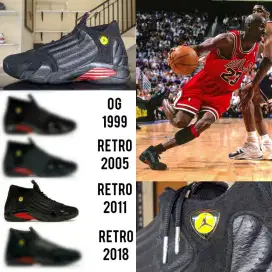 Sepatu Basket Air Jordan 14 Last Shot
