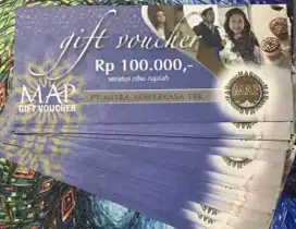 Voucher MAP pecahan 100rb