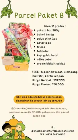 Parcel Lebaran Hampers Lebaran Murah Tangerang