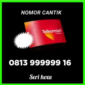 Nomor cantik simpati Telkomsel