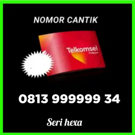 Nomor cantik simpati Telkomsel