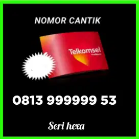 Nomor cantik simpati Telkomsel