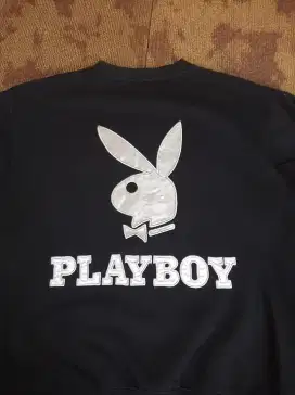 Crewneck Playboy big logo full bordir